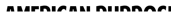 American Purpose font preview